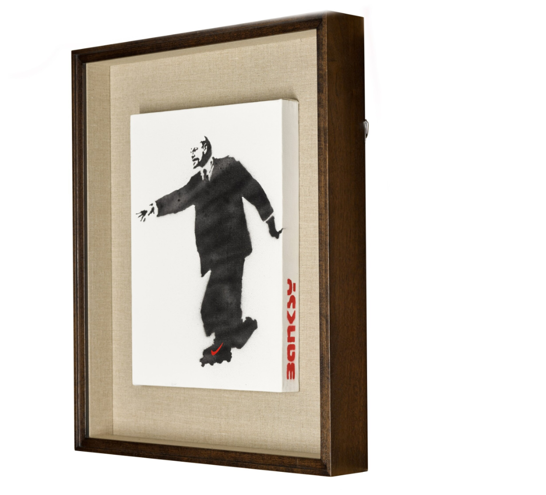 Banksy, Lenin on Roller Skates, 2003