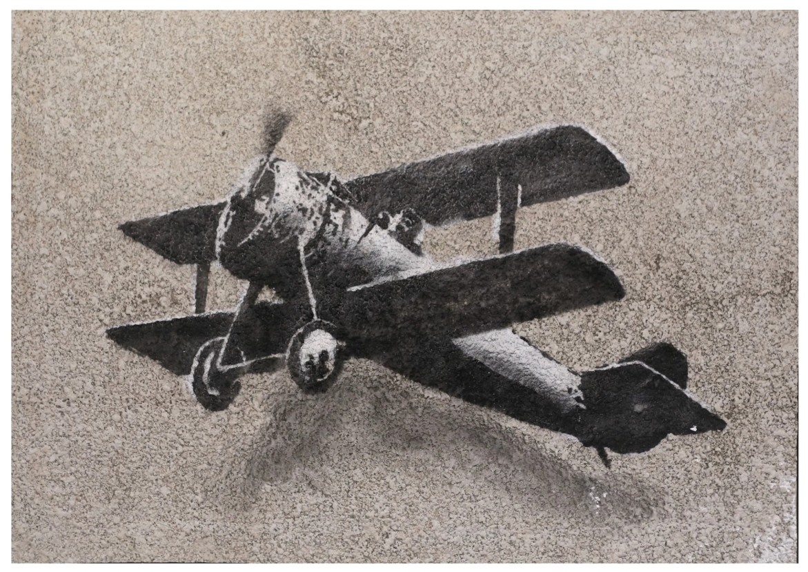 Banksy, Love Plane, 2011