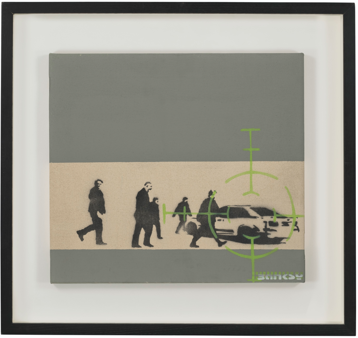 Banksy, Precision Bombing, 2000