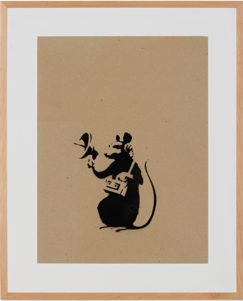 Banksy, Radar Rat, 2002
