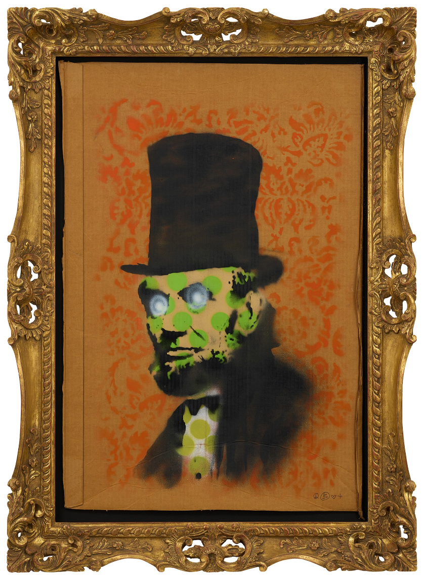 Banksy, Abe Lincoln, 2008