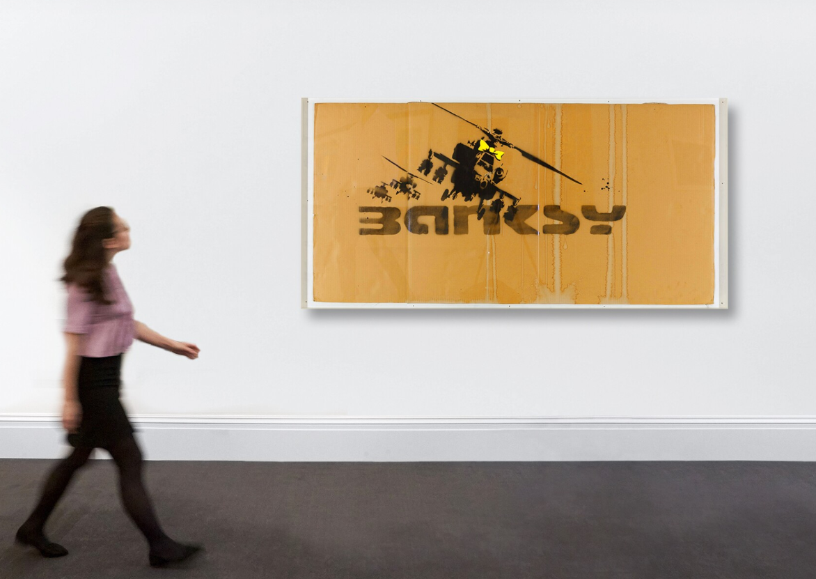 Banksy, Chopper, 2002