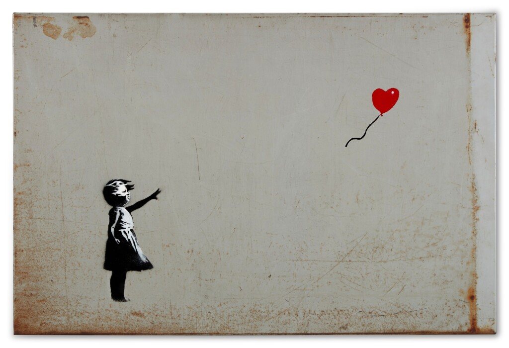 Banksy, Girl with Balloon, 2006