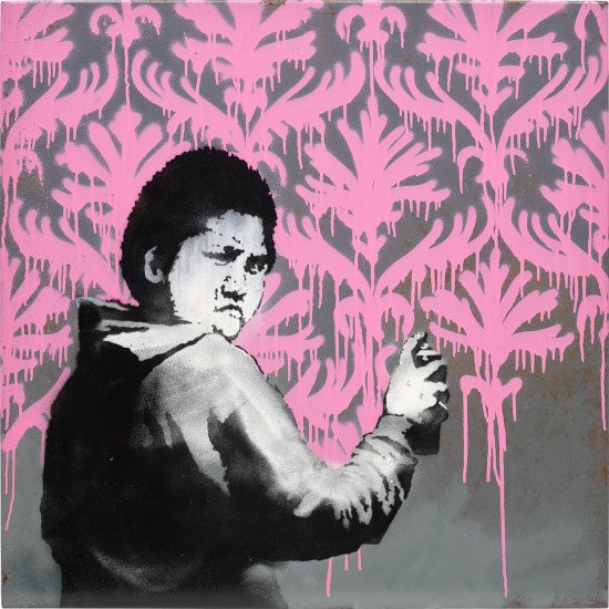 Banksy, Go Flock Yourself, 2008