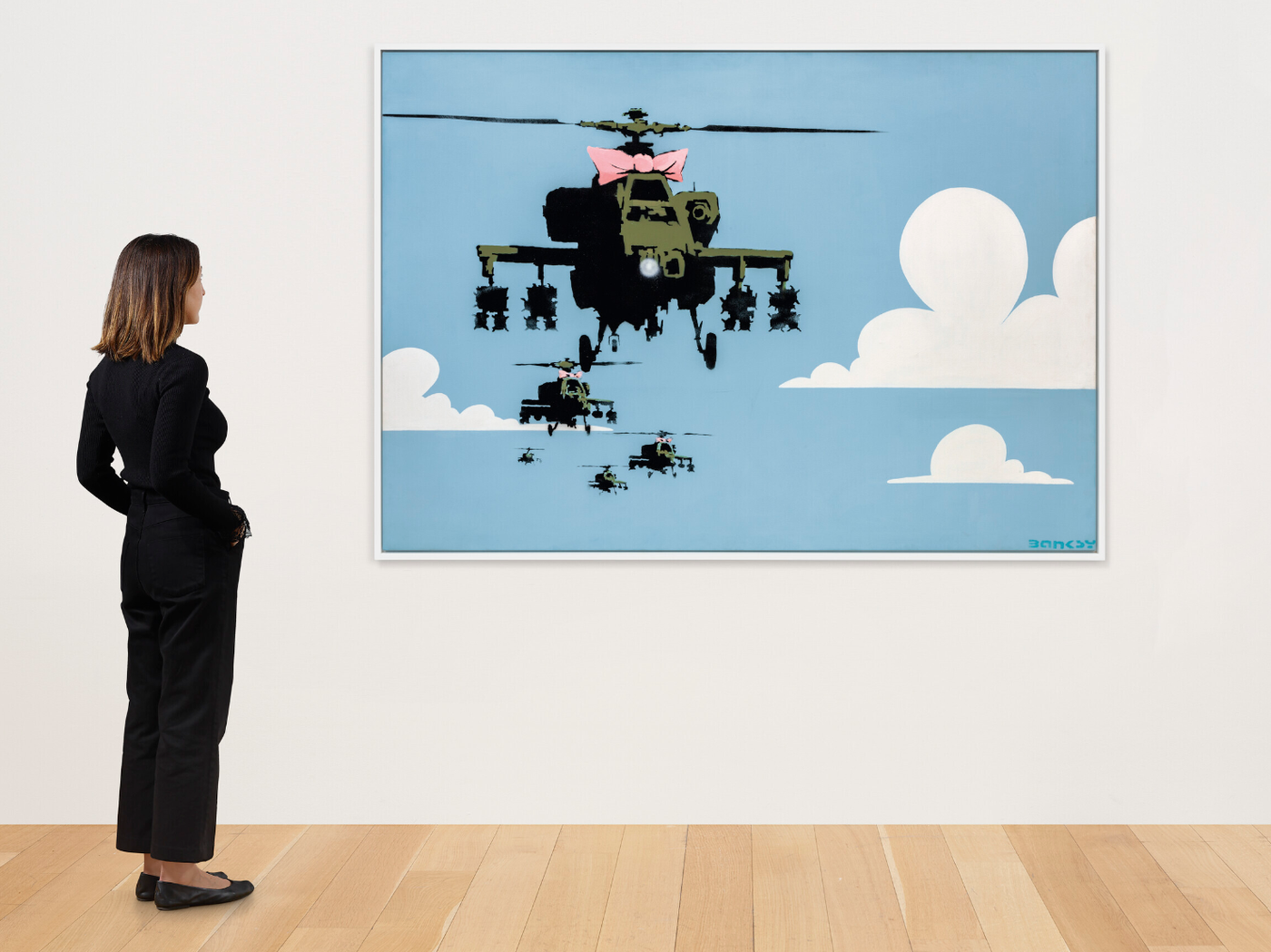 Banksy, Happy Choppers, 2006