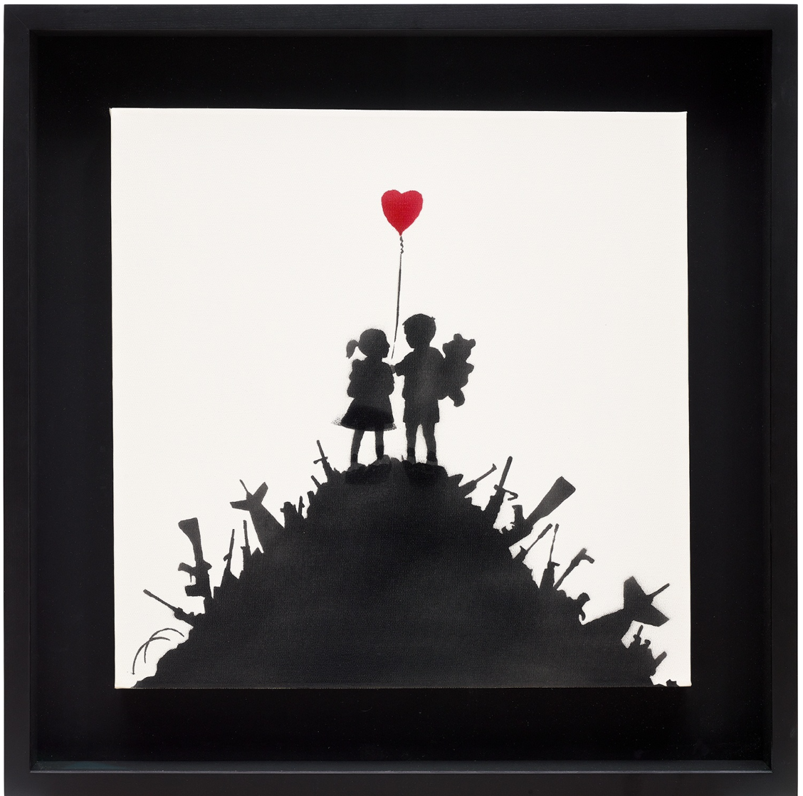 Banksy, Kids on Guns, 2003
