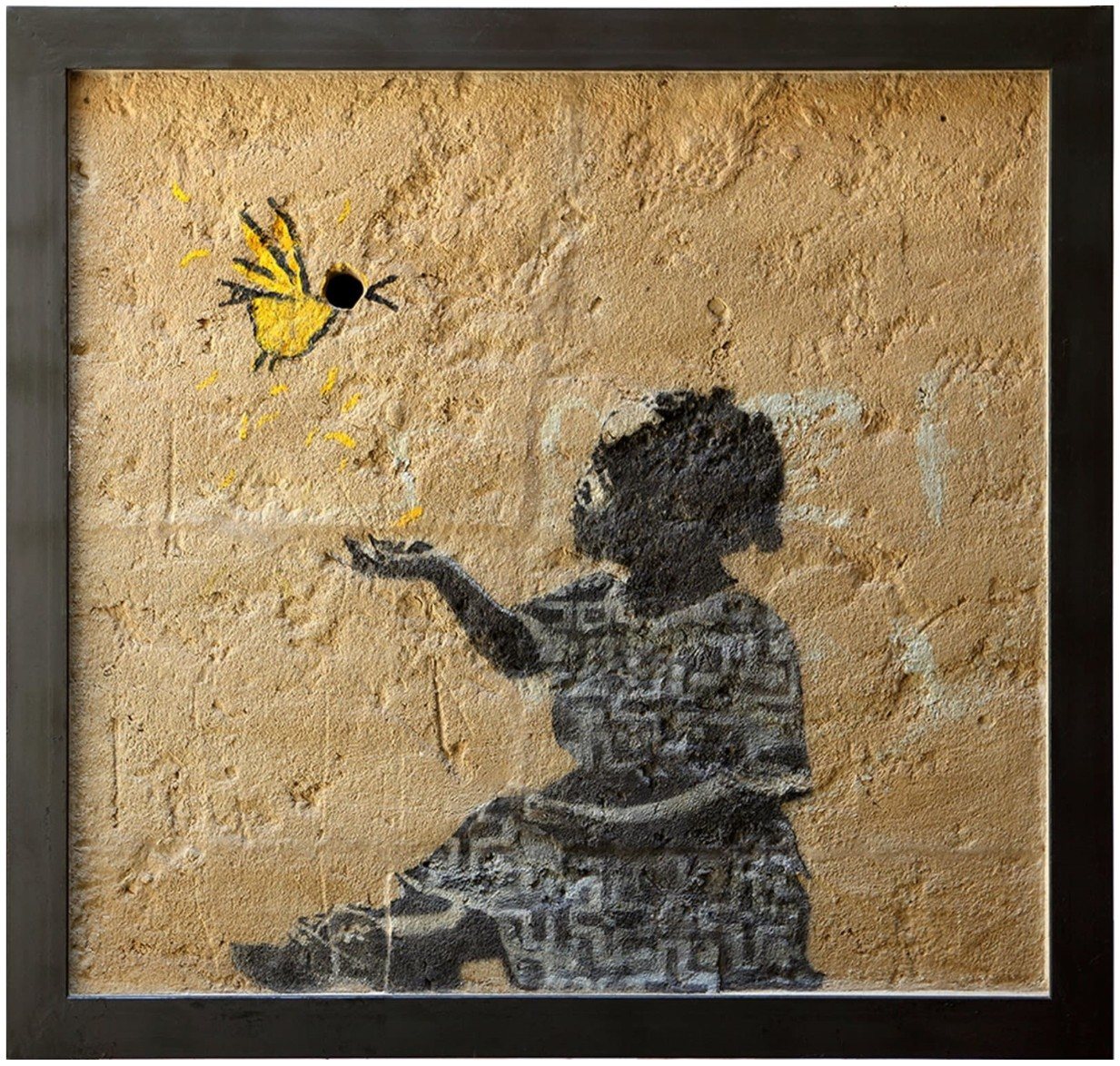 Banksy, Mali Girl (Timbuktu, 2009)