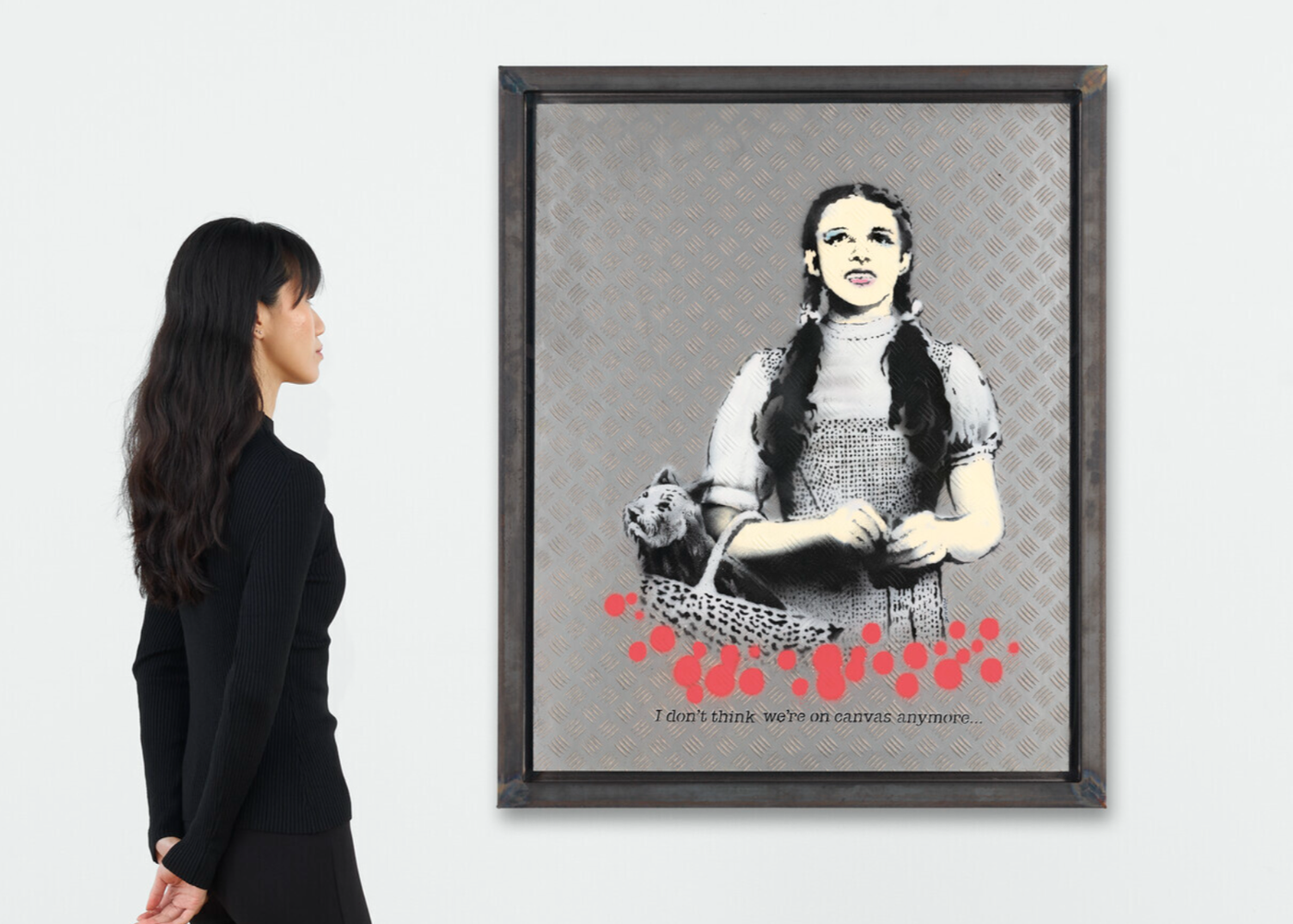 Banksy, Dorothy I Don’t Think…, 2011