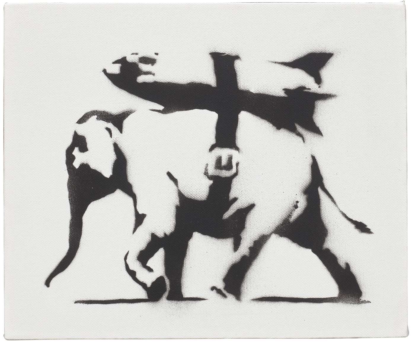 Banksy, Heavy Weaponry, 2003