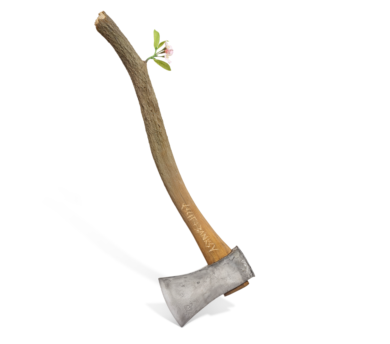 Banksy, Axe, 2019