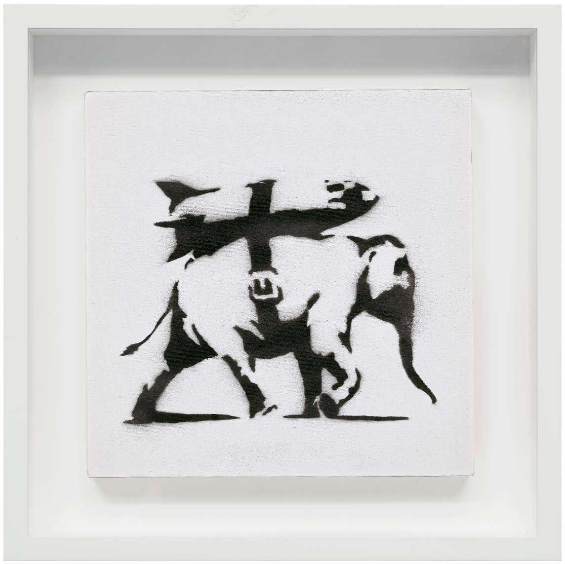 Banksy, Heavy Weaponry, 2004
