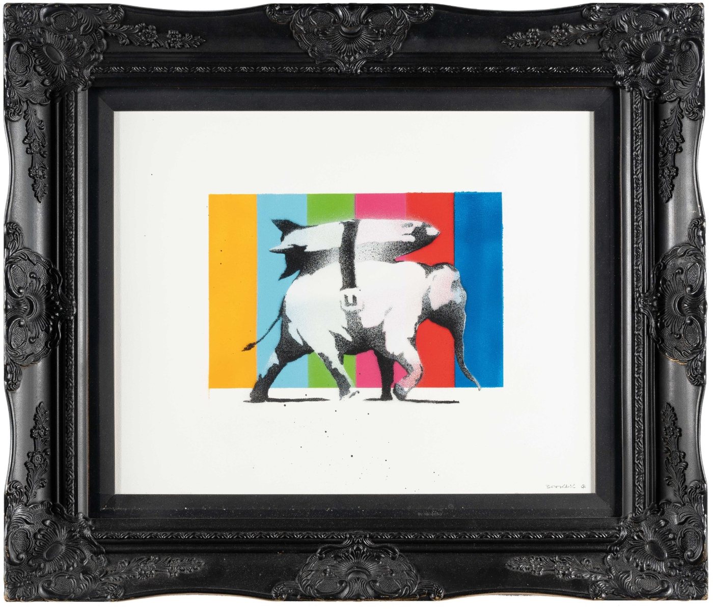 Banksy, Heavy Weaponry, 2009