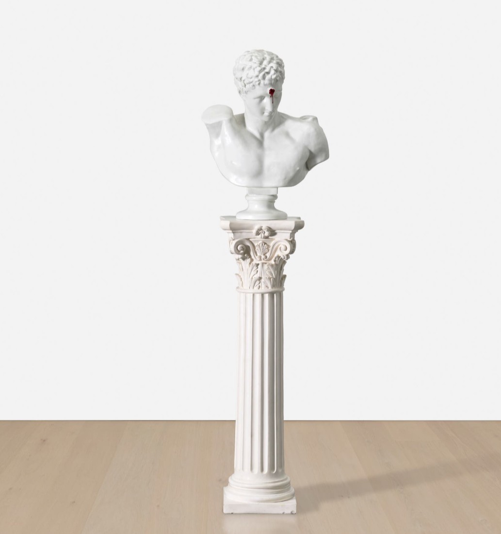 Banksy, Bullet Hole Bust, 2006