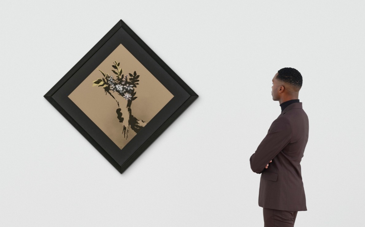 Banksy, Bunch of Flowers, 2021
