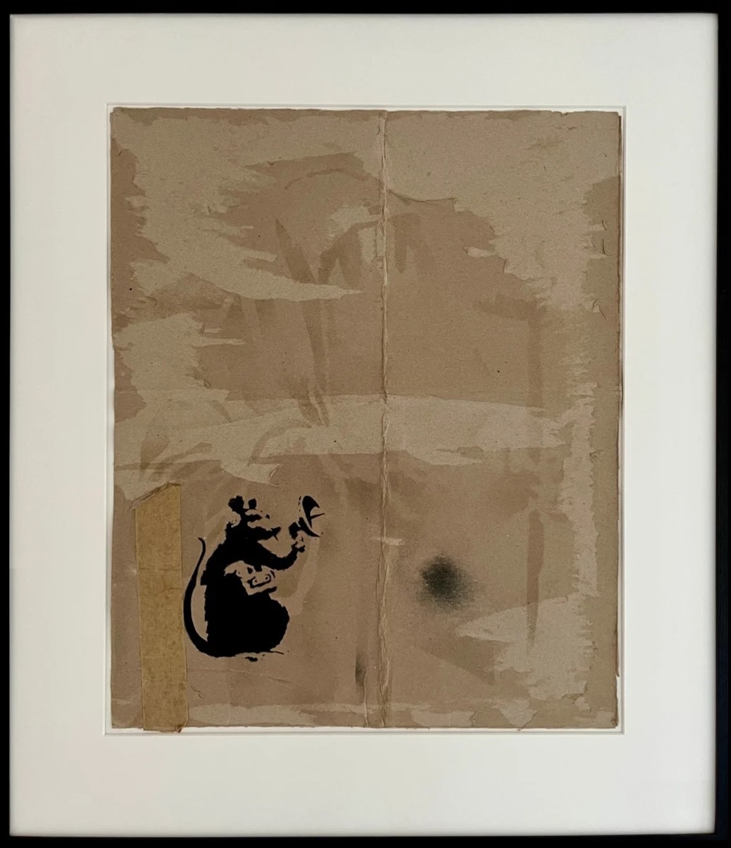 Banksy, Radar Rat, 2003