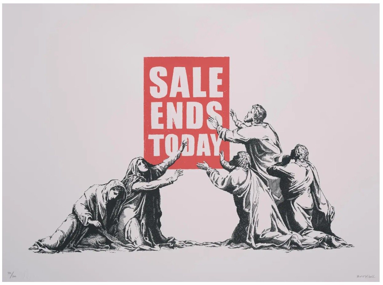Banksy, Sale Ends (Version 2)