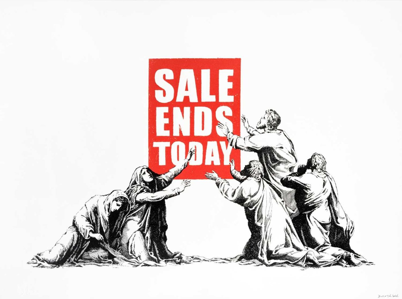Banksy, Sale Ends (Version 2)