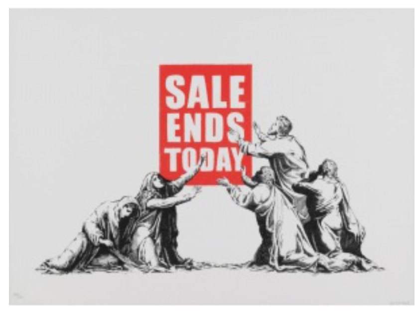 Banksy, Sale Ends (Version 2)