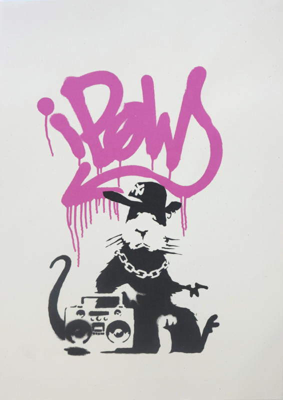 Gangsta Rat, 2004 - Banksy Explained
