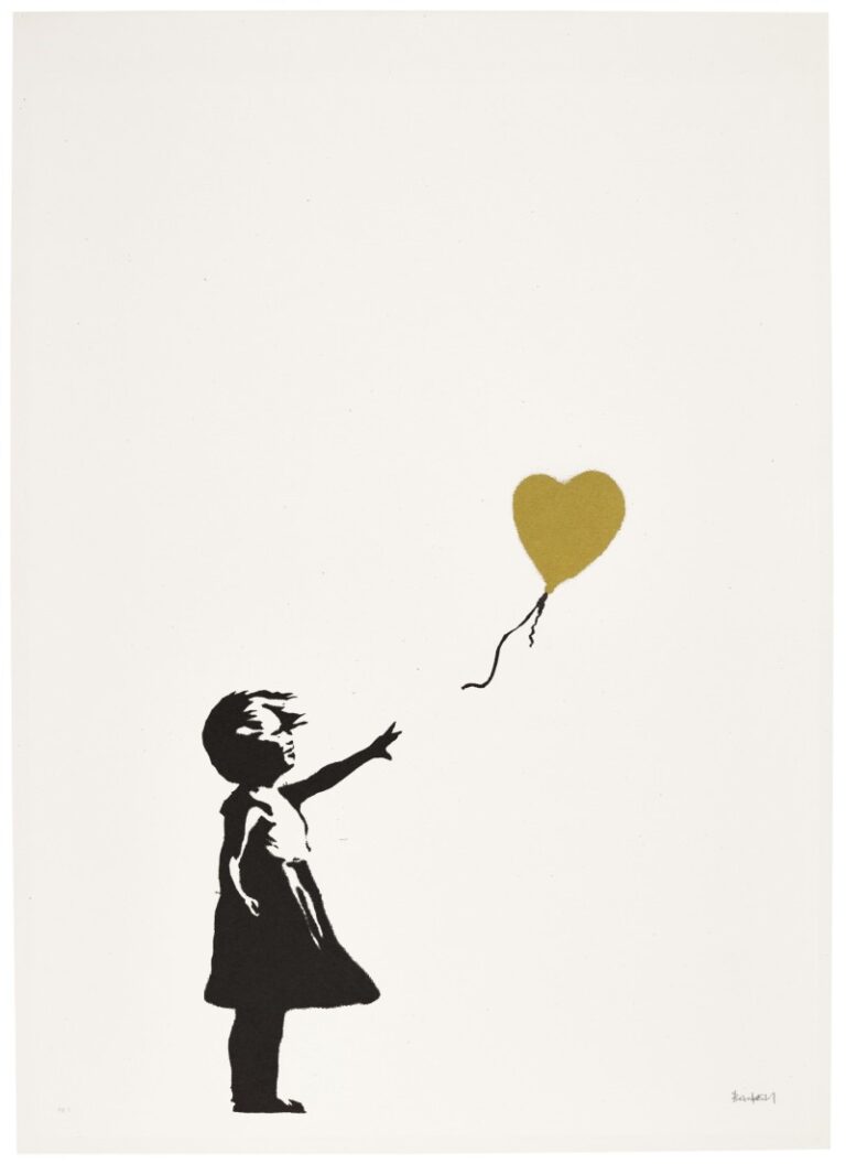 Girl with Balloon, 2004 - Banksy Explained