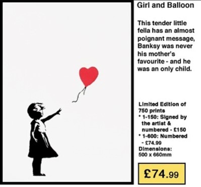 spiraal tussen Sanders Girl with Balloon: From Graffiti to Art History Icon - Banksy Explained