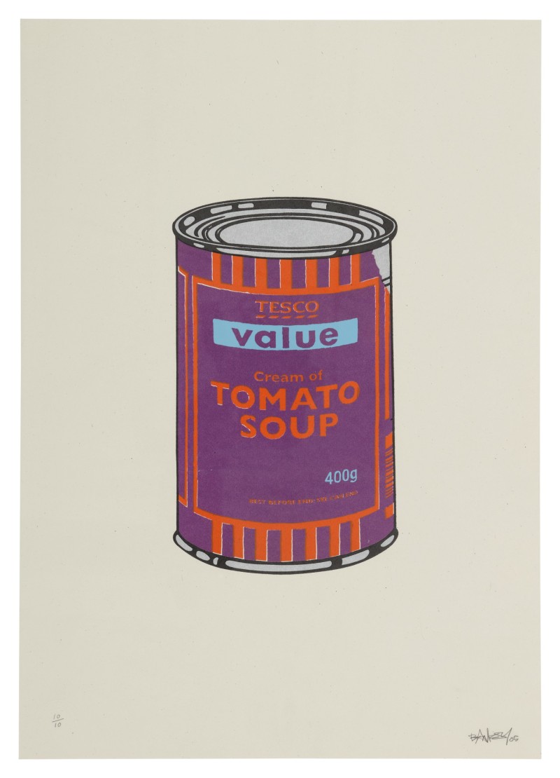 Soup Can, 2005 - Banksy Explained