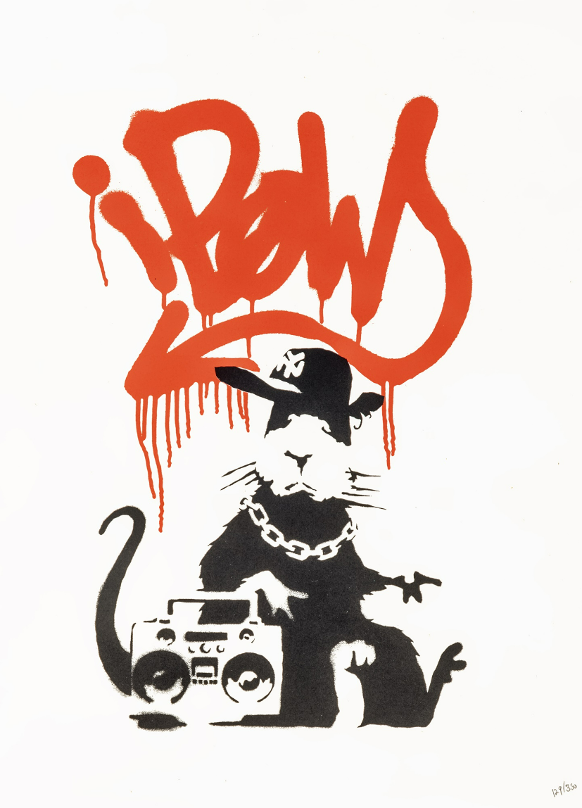 Gangsta Rat, 2004 - Banksy Explained