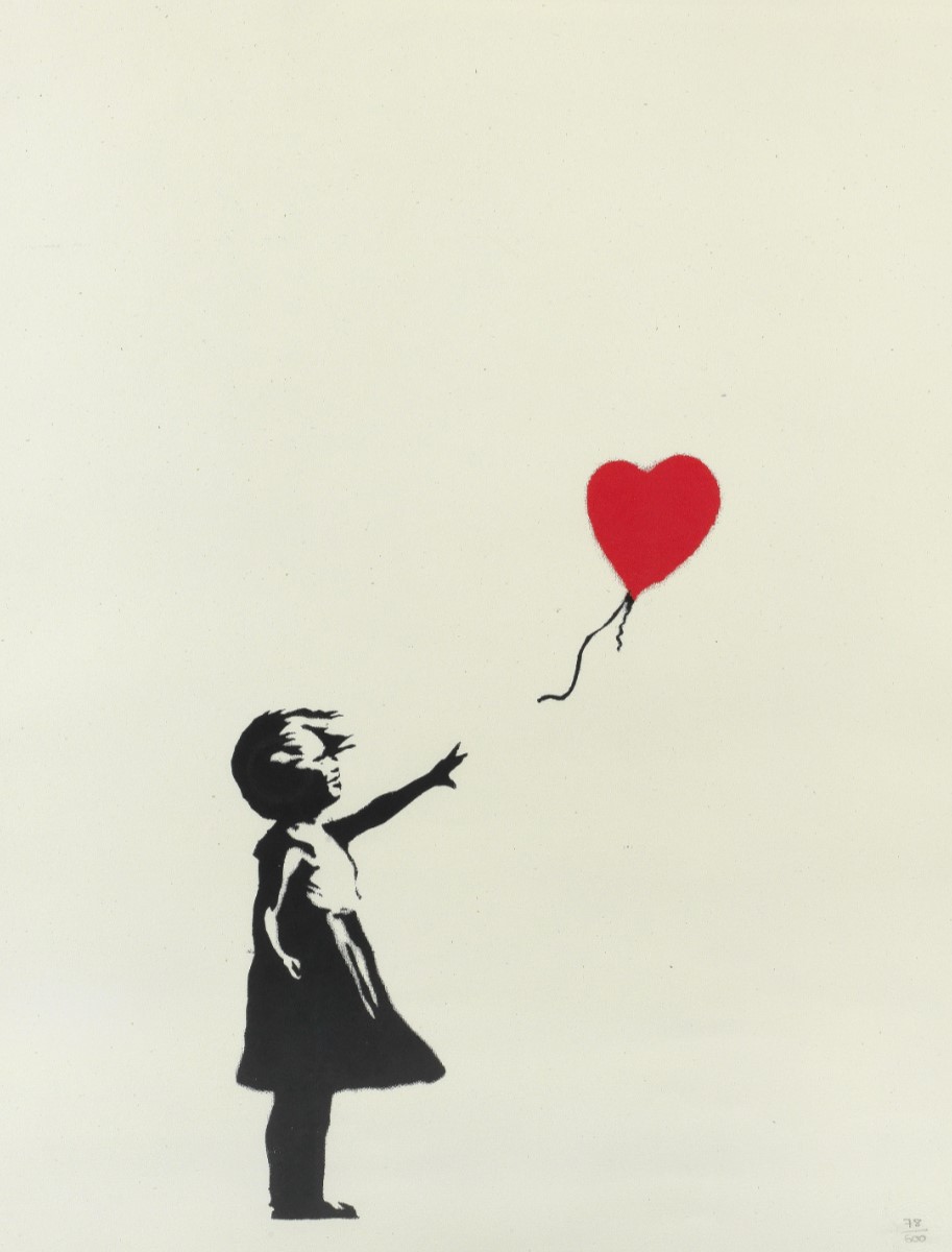 Girl with Balloon, 2004 - Banksy Explained